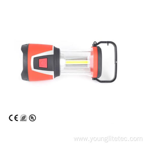 3D battery portable COB LED camping tent light